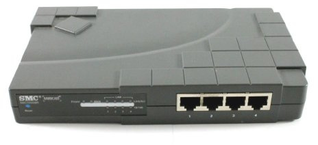 SMC SMC7004ABR Barricade Cable/DSL Router with 4-Port 10/100Mbps Switch and Integrated Print Server