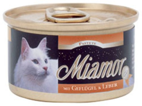 24er Pack Miamor Pastete Geflügel & Leber 85g