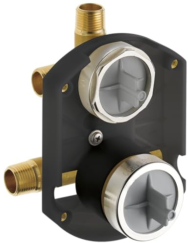 DELTA FAUCET Other MultiChoice Universal Integrated Shower Diverter Rough Universal Inlets/Outlets, Champagne Bronze