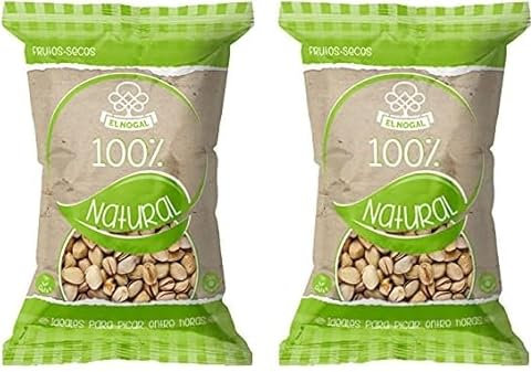 EL NOGAL Frutos Secos Pistacho Cascara Crudo Bolsa, 150 G (Paquete de 2)
