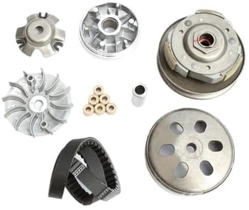 ZfOvvRe Gruppo Frizione for Ruota motrice con puleggia for Cinghia di Bicicletta for Motocicletta Adatto for 125cc Aqu125 HJ125T-10E HJ125T-16D HJ125T-10A