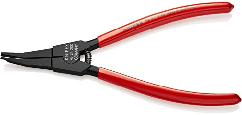 KNIPEX Montagezange für Sprengringe auf Wellen mit Kunststoff überzogen 220 mm, 45 21 200