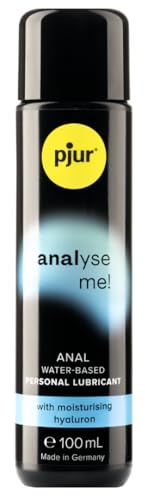 pjur analyse me! Comfort Water Anal Glide - Gel lubrifiant à base d'eau - Pour des rapports anaux confortables (100ml)