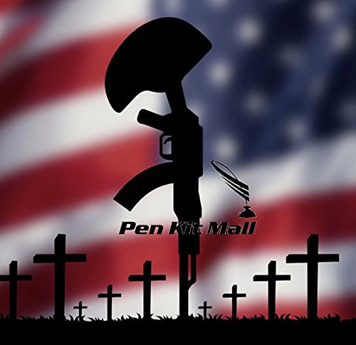 PKM USA SOLDIER CROSS ACRYLIC PEN BLANK (SIERRA)