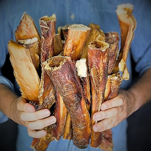 BREERs getrocknete Rinderkopfhaut für Hunde 15cm, 1kg Belohnung-Snack getreidefrei, Deutsche Herstellung, Leckerli Hunde-Kauartikel große Hunde