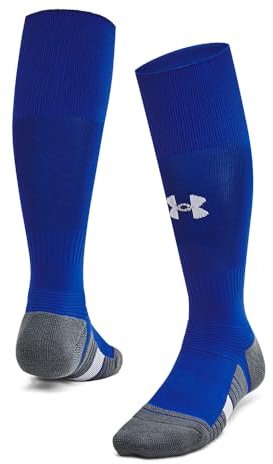 Under Armour Unisex-Child Youth Magnetico Over the Calf Socks 1 Pack, (400) Royal/Pitch Gray/White, Medium