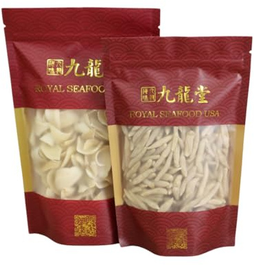 Royal Seafood USA Premium Tea Bundle Radix Ophiopogon 8oz+Dried Lily Bulbs 8oz easy soup/tea 九龍堂 麦冬百合 泡茶组合装 清新养肺