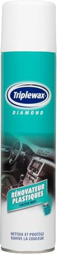 Triplewax Diamond Nettoyant Plastique New Car, 400 ML