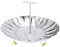 Plmvhpb Panier à Vapeur Pliant en Acier Inoxydable, Insert pour la Cuisson des Aliments, Extensible pour s'adapter à DifféRentes Tailles de Pots (5,1 à 9 Pouces)