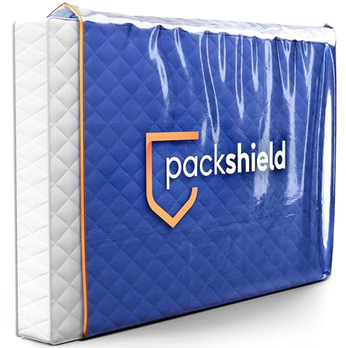 Mattress Bag for Moving and Storage - King Size - Plastic Mattress Protector - Heavy Duty, Tearproof, Waterproof, Reusable Cover - Strong Zip