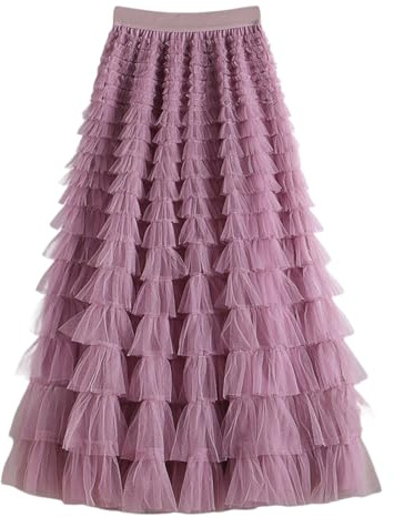 Gonna Lunga Donna Gonna Tulle Di Tulle Donna M A Cerchio Lunga In Danza Classica Fino A Terra Vestito Danza Tutu Classica In Vestiti Da Ballo Noleggio Pattinaggio Artistico Gonnellino Blu Su Misura