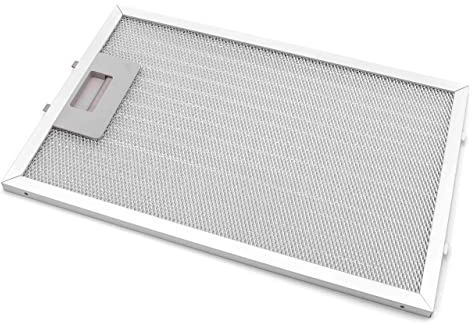 vhbw Filter Metallfettfilter Dauerfilter kompatibel mit Teka DX 90 VR02, F055078, TCDC60 Dunstabzugshaube, Aluminium