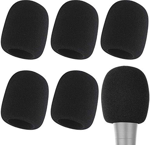 Mic Pop Filter - Flexible Microphone Wind Screen Studio Double Mesh Screen Pop Filter Windscreen Spray-proof Cover