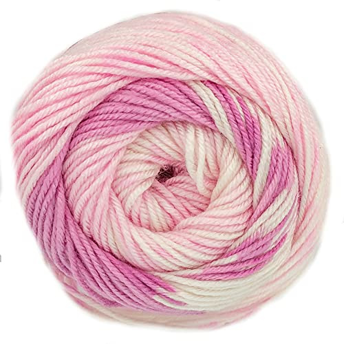 King Cole Fjord DK Knitting Wool Acrylic Self Pattern Fairisle Yarn 1 x 100g (Vikanes - 4547)