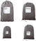 Beutel Organisatoren,Outdoor Reisen Wasserdichtes Stausack Kordel Lagerung Taschen,Koffer Packbeutel Set,Organizer Beutel für Outdoor Reisen