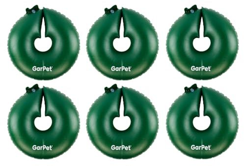 6x Bewässerungsring Donut Baumbewässerungssack Wassersack für Bäume Gießring Baum Bewässerungssack Bewässerungsringe für Bäume Baumsack