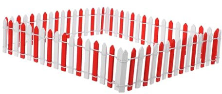 IWOWHERO Mini Recinzione Decorativa da Giardino Recinzione in Miniatura da Giardino Supporto Decorativo