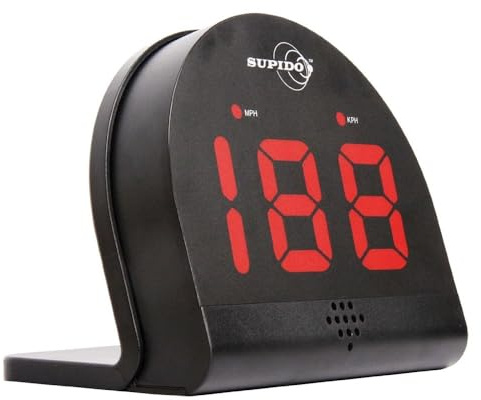 Supido Multi Sports Personal Speed Radar Precision Training Instrument,Black