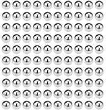 sourcing map 1mm Kugellager 304 Edelstahl G100 Präzisionskugeln 500 Stück