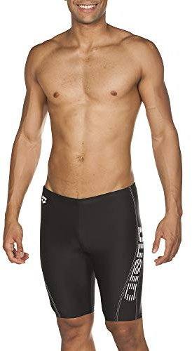 Arena Byor Evo R Herren Strand & Pool Jammers, Herren Jammer aus schnell trocknendem, chlor- und salzresistentem Maxfit Eco-Gewebe, UPF 50+ UV-Schutz, Herren Badehose, Vorderseite teilweise gefüttert