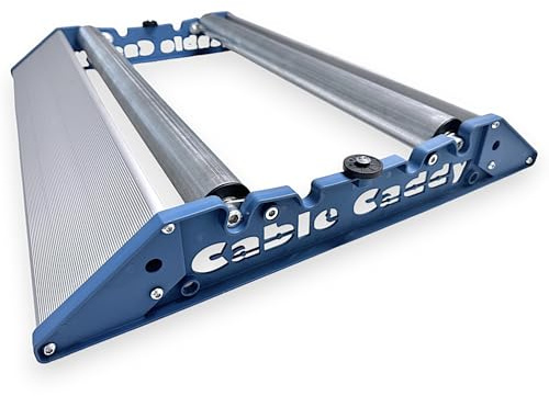 Avvolgicavo Sbobinatore Cable Caddy Plus 510 – rulli di supporto regolabili – con la rampa