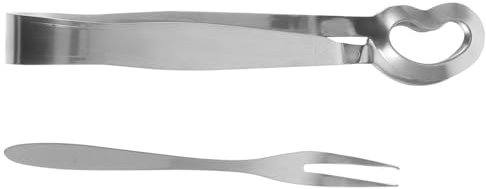 POPETPOP Pince à Escargots Acier Inoxydable Fourchettes Pour Fruits De Mer Vaisselle De Cuisine