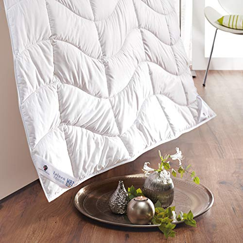 Dormabell Leinen Sommer Bettdecke | Modell: Edition WB1 | leichtes Sommerbett | Größe: 140 x 200 cm