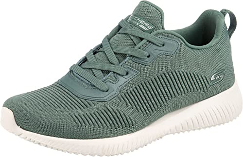 Skechers Women's Squad Tough Talk Sandal, Sage, 3.5 UK