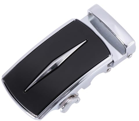 Holibanna Boucle Automatique Ceinture Homme Professionnelle Compatible Ceinture Cuir 3Cm Large Pour Tenue Formelle Et Quotidienne Durable Et Facile À Ajuster