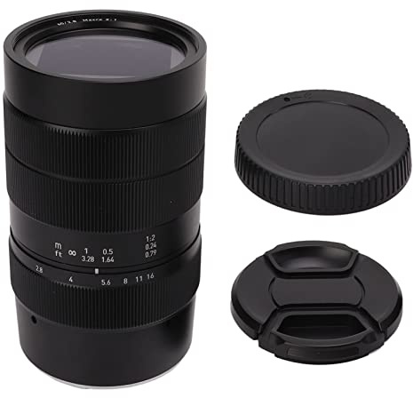 Kameraobjektiv Makroobjektiv för Nikon Z5 Professional 60mm F2.8 Makrokameraobjektiv Dubbelförstoring Manuell Fokus Kamera Makroobjektiv för Z-fäste för Nikon Z5