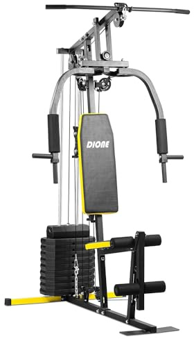 Dione HG2 - Estación de Fitness - Multi-Gym - Estación de Fuerza - Con 45 kg de Pesos