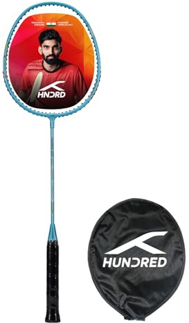 HUNDRED Powertek 200 Badminton Racket, Unisex Adulto