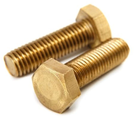 Tornillos moleteados, tornillo moleteado, M3 M4 M5 M6 M8 M10 M12 ~ M20 Perno hexagonal de cobre Pernos hexagonales de latón Tornillos for muebles Sujetador(M20 (2pcs),35mm)