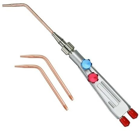 OXY Acetylene Gas Welding Torch Oxygen Fuel Flame Lightweight Shank + Tips