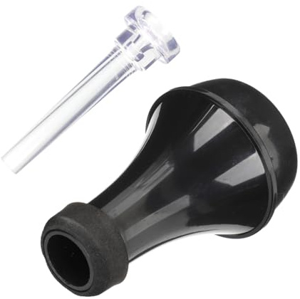 Alipis Lightweight Professional Trumpet Practice Mute with Straight Cornet Silencer Abs Material Mini Trumpet Accessory for Tone Reduction and Quiet Playing