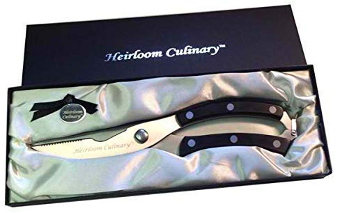 Desmontadores de tijeras de cocina para aves de corral, huesos de carne, pollo, barbacoa, hierbas, langosta, pescado, mango con resorte de acero inoxidable, Chef de choice