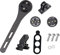 YHESEN Fahrradcomputer GPS Lenkerhalterung, passend für Bryton Rider, Garmin Edge (200, 500, 510, 800, 810 und 1000 Modelle) (Kohlefaser Halterung)