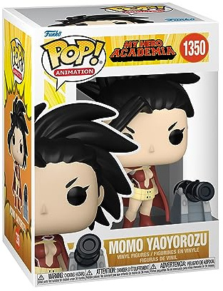 Funko Pop! and Buddy: MHA - Momo Yaoyorozu - (mit Cannon) - My Hero Academia - Vinyl-Sammelfigur - Geschenkidee - Offizielle Handelswaren - Spielzeug Für Kinder und Erwachsene - Anime Fans