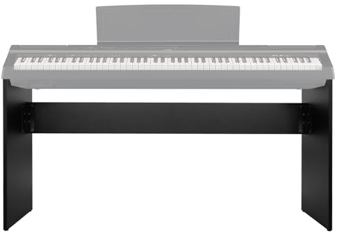 STRICH L85 - Supporto per tastiera per adulti, in legno, compatibile con Yamaha P45/P71/P125, tastiera pianoforte 88 tasti (nero classico)