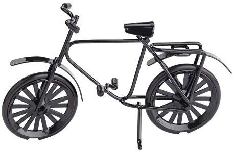 Miniatur-Fahrrad schwarz, ca. 9,5 x 6 cm