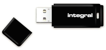 Integral - Clé 8 Go USB 2.0 Noir