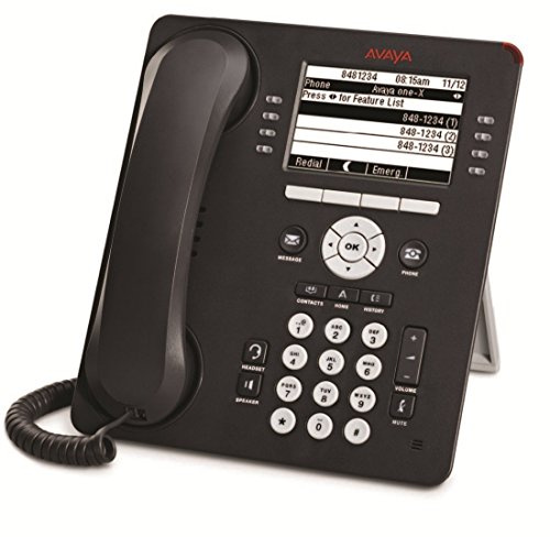 Avaya 700504845 9611G Global Telefon schwarz