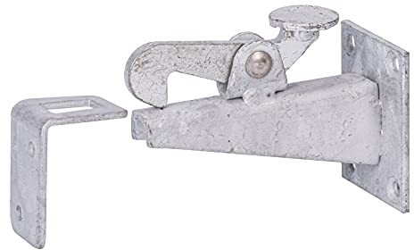 Alberts 411756 Torfeststeller | feuerverzinkt | Tiefe 100 mm | Höhe 65 mm | Höhe 50 mm