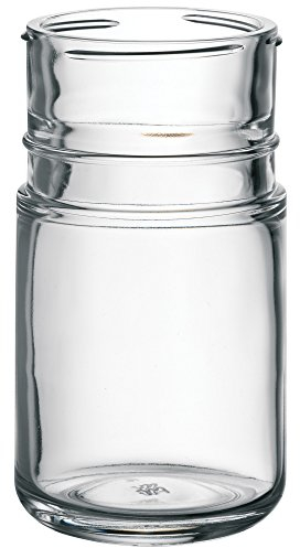 WMF Basic + Barista Ersatzglas zu Sirup-/Honigspender, Zuckerdosierer, Sahnedosierer, Schokostreuer, Glas, spülmaschinengeeignet