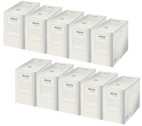 Leitz Archivbox Infinity, A4, 150mm, weiß