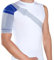 BAUERFEIND OmoTrain S Schulterbandage, Titan, rechts, Größe 0