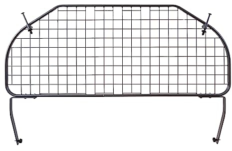 Travall Hundegitter Kompatibel mit Land Rover Discovery 5 (2016-) Fahrzeugspezifischer Kofferraumschutz GepäckschutzTrenngitter Ladungsteiler Hochbelastbare Stahl Auto Hundesperre