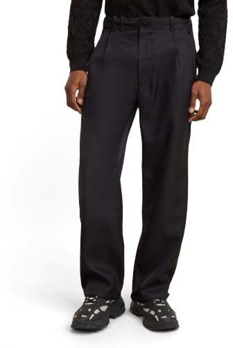 G-Star RAW Pleated Chino Relaxed, Svart (Dk Black D25236-d410-6484), 36W x 34L