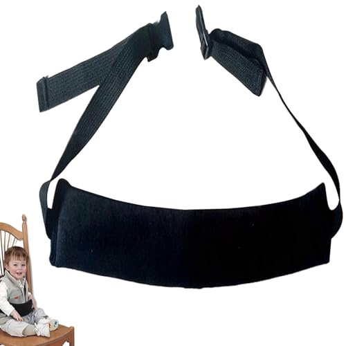 Correas de seguridad ajustables para silla alta, arnés de seguridad suave para sillas de comedor, cómoda correa para silla de comedor para el hogar y viajes, accesorio de comedor de seguridad fácil de
