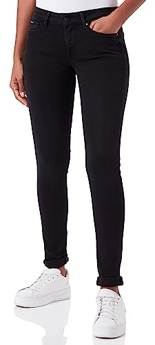 Pepe Jeans Soho, Pantaloni Donna, Black (Denim-s98), 29W / 28L